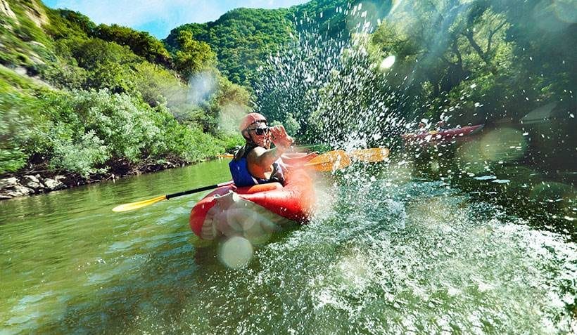 rafting