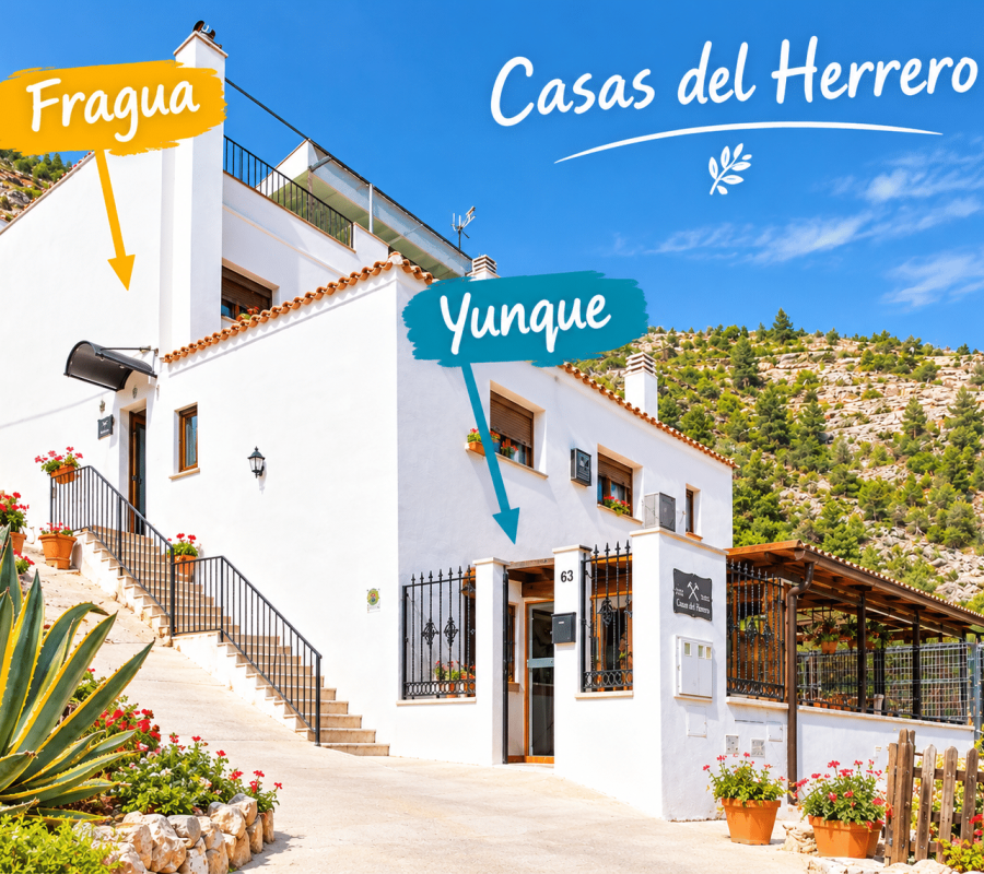 Casas Rurales La Fragua y El Yunque en Tolosa, Alcalá del Júcar